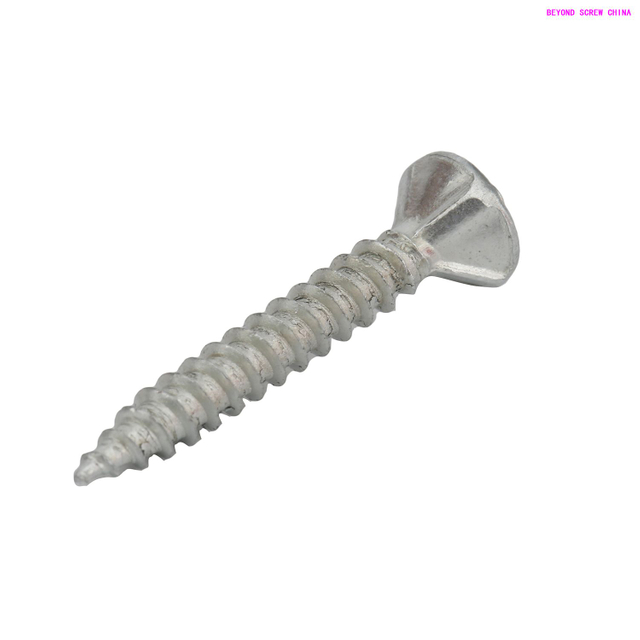 Concrete Nail Decking Screw/Flat Head Torx Self Tapping Screw for Concrete , Block & Brick